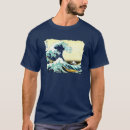 Search for hokusai tshirts Blue