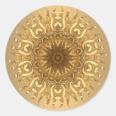 Search for light stars stickers Gold