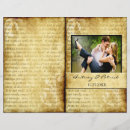 Search for parchment paper wedding programs Rustic