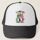 Search for elf hats Santa