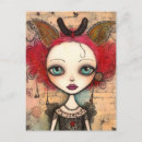 Search for red haired postcards Ai generated