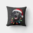 Search for black lab christmas cushions Puppy