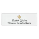 Search for real estate name tags Home builder