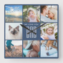 Search for memorial clocks Family keepsake