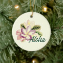 Search for plumeria christmas tree decorations Floral