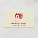 Search for baby clothes business cards Fashion