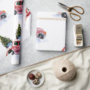 Search for car christmas wrapping paper Red