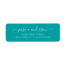 Search for aqua return address labels Script