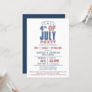 Search for red stripes invitations Patriotic