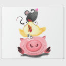 Search for piggy wrapping paper Animal