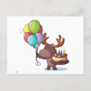 Search for happy moose postcards Cartoon