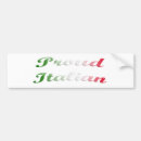 Search for italian flag bumper stickers Country
