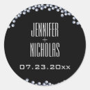 Search for bling wedding stickers Sparkle