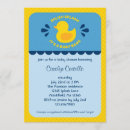 Search for rubber ducky invitations Modern