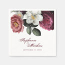 Search for burgundy and blush wedding napkins Modern