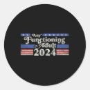 Search for funny election stickers America