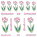 Search for pink tulips stickers Flowers