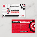 Search for mobile mechanic business cards Car repair