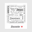 Search for beautiful name stickers Modern