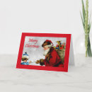 Search for victorian boy christmas cards Santa