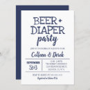 Search for diapers and beer invitations Father to be
