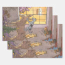 Search for musicians wrapping paper Retro