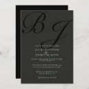 Search for midnight wedding invitations Elegant