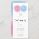 Search for blue smoke invitations Pink or blue