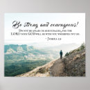 Search for strong courageous posters Religious