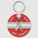 Search for diabetic alert key rings Awareness