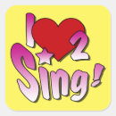 Search for love to sing stickers Karaoke