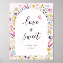 Search for love is sweet bridal shower Modern