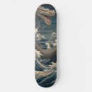 Search for japanese dragon skateboards Illustration