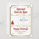Search for for son christmas cards Red