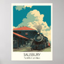 Search for historic railroad posters Train station