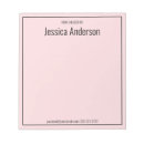 Search for pink notepads Professional
