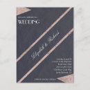 Search for marble and rose gold wedding invitations Simple