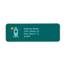 Search for space alien return address labels Spaceship