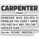 Search for carpenter stickers Birthday