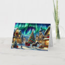Search for snow scene christmas cards Village