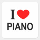 Search for piano stickers Typography