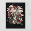 Search for skeleton postcards Gothic