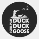 Search for funny duck hunting stickers Bird dog
