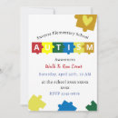 Search for awarness invitations Autism awareness