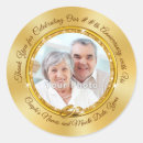 Search for marriage anniversary stickers Gold