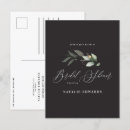 Search for black and gold bridal shower invitations Eucalyptus