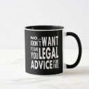 Search for funny advice mugs Attorney