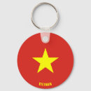 Search for vietnam flag key rings World flags