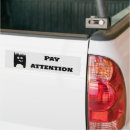 Search for attention bumper stickers Paying