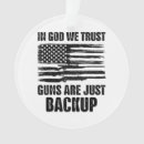 Search for gun christmas tree decorations Usa